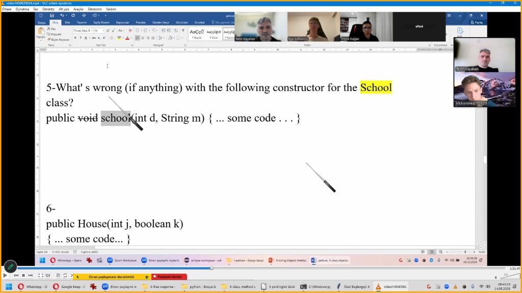 College Board AP CS Öğrenci Birebir Performans Takibi